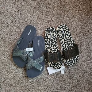 NWT bundle sz 7 old navy sandals
